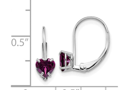 14k White Gold Earrings Style XLB120WRG - Classique Jewelry Inc.