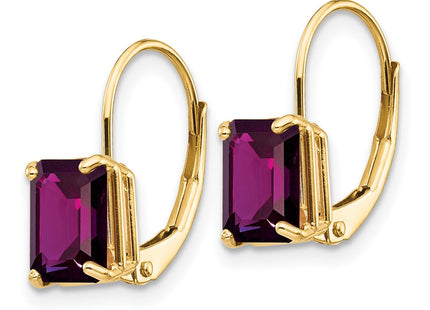 14k Yellow Gold Earrings Style XLB124AM - Classique Jewelry Inc.