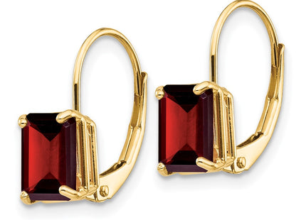 14k Yellow Gold Earrings Style XLB124GA - Classique Jewelry Inc.