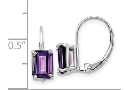14k White Gold Earrings Style XLB124WAM - Classique Jewelry Inc.