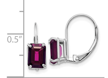 14k White Gold Earrings Style XLB124WRG - Classique Jewelry Inc.