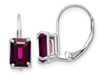 14k White Gold Earrings Style XLB124WRG - Classique Jewelry Inc.