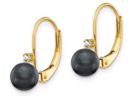 14k Yellow Gold Earrings Style XLB50BP - Classique Jewelry Inc.