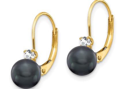 14k Yellow Gold Earrings Style XLB60BP - Classique Jewelry Inc.