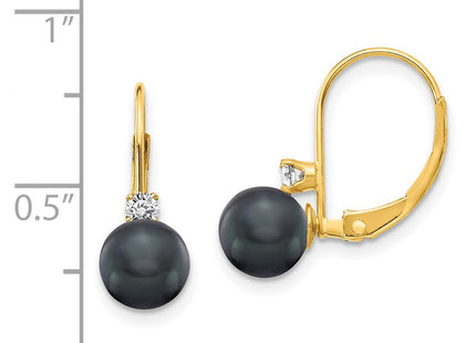 14k Yellow Gold Earrings Style XLB60BP - Classique Jewelry Inc.