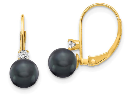 14k Yellow Gold Earrings Style XLB60BP - Classique Jewelry Inc.