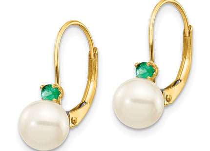 14k Yellow Gold Earrings Style XLB60E - Classique Jewelry Inc.