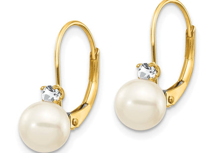 14k Yellow Gold Earrings Style XLB60PL - Classique Jewelry Inc.