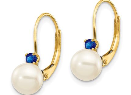 14k Yellow Gold Earrings Style XLB60S - Classique Jewelry Inc.