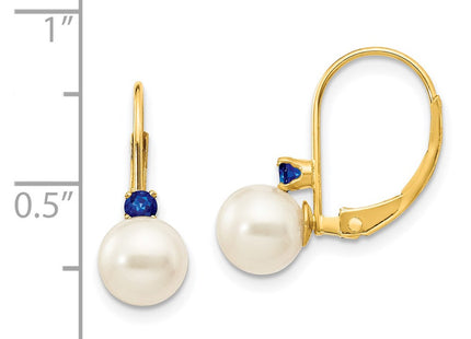 14k Yellow Gold Earrings Style XLB60S - Classique Jewelry Inc.