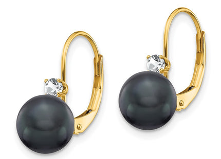 14k Yellow Gold Earrings Style XLB70BP - Classique Jewelry Inc.