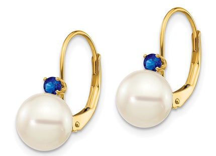 14k Yellow Gold Earrings Style XLB70S - Classique Jewelry Inc.