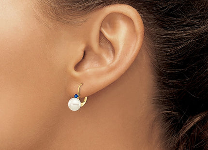 14k Yellow Gold Earrings Style XLB70S - Classique Jewelry Inc.