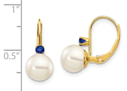 14k Yellow Gold Earrings Style XLB70S - Classique Jewelry Inc.