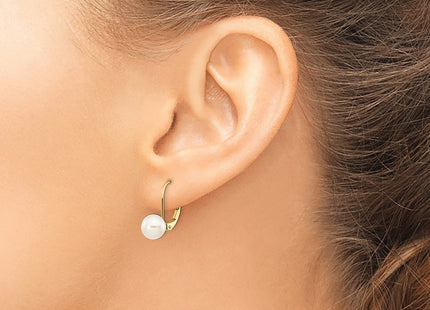 14k Yellow Gold Earrings Style XLB75PL - Classique Jewelry Inc.