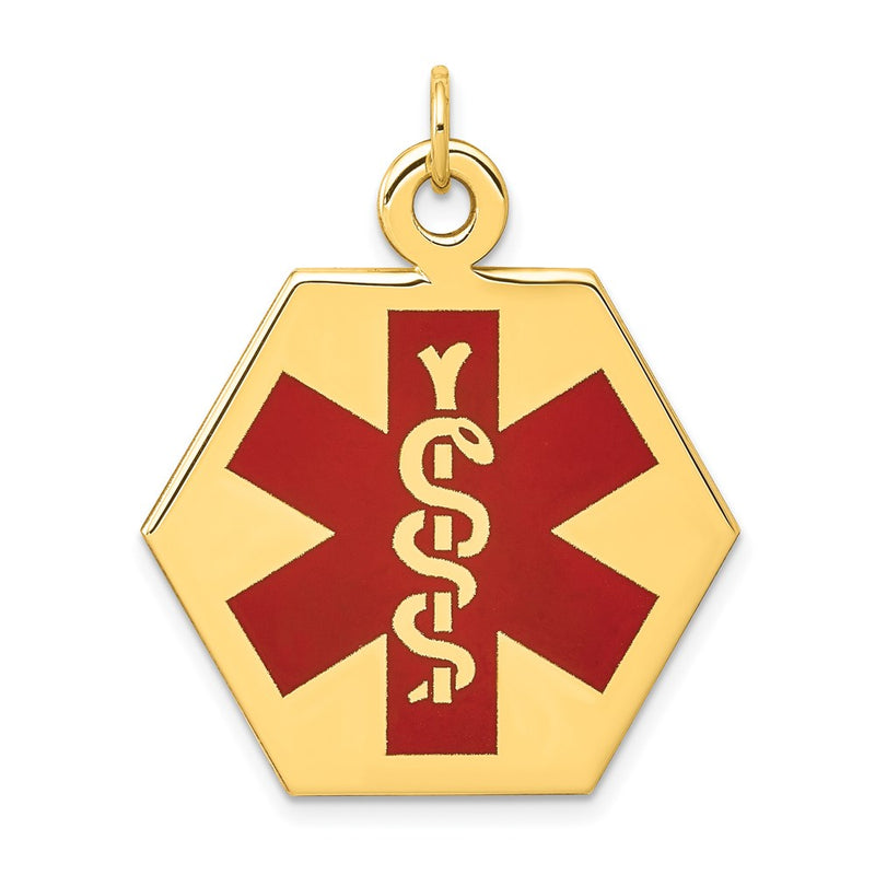 14K gold pendant