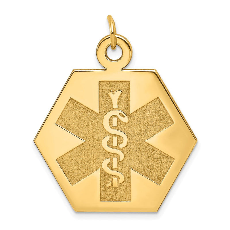 14K gold pendant