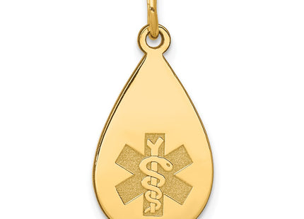 14k Yellow Gold Pendants Style XM404N - Classique Jewelry Inc.