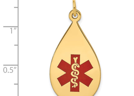 14k Yellow Gold Pendants Style XM405 - Classique Jewelry Inc.