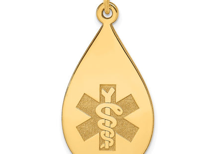14k Yellow Gold Pendants Style XM405N - Classique Jewelry Inc.