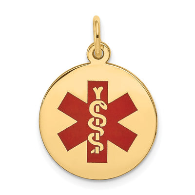 14K gold pendant