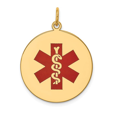 14K gold pendant