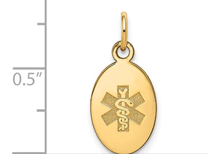 14k Yellow Gold Pendants Style XM413N - Classique Jewelry Inc.