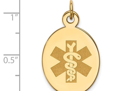 14k Yellow Gold Pendants Style XM414N - Classique Jewelry Inc.