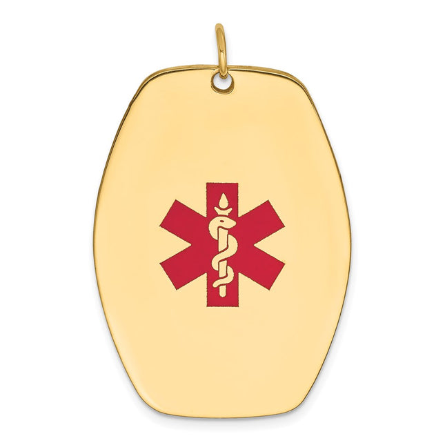 14k Yellow Gold Pendants Style XM417 - Classique Jewelry Inc.