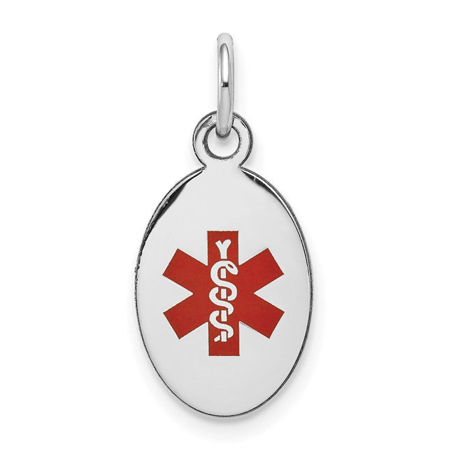 14K white gold pendants & charm