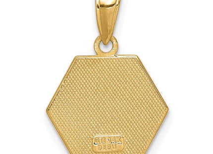 14k Yellow Gold Pendants Style XM522 - Classique Jewelry Inc.