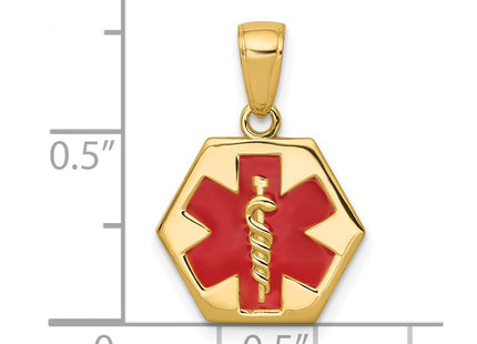 14k Yellow Gold Pendants Style XM522 - Classique Jewelry Inc.