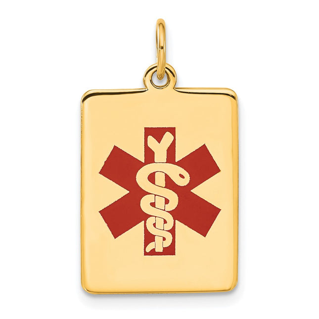 14k Yellow Gold Pendants Style XM55 - Classique Jewelry Inc.