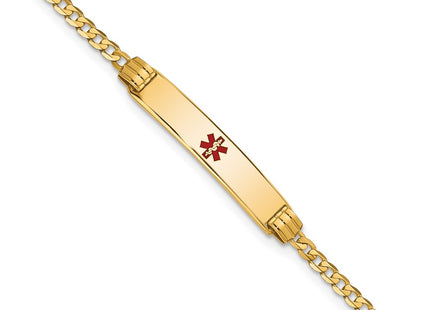 14k Yellow Gold Chain Bracelets Style XM551CR - Classique Jewelry Inc.