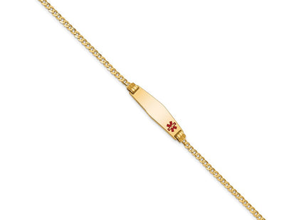 14k Yellow Gold Chain Bracelets Style XM551FC - Classique Jewelry Inc.