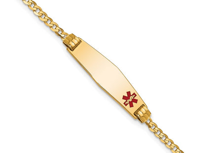 14k Yellow Gold Chain Bracelets Style XM551FC - Classique Jewelry Inc.