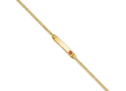 14k Yellow Gold Chain Bracelets Style XM551FR - Classique Jewelry Inc.