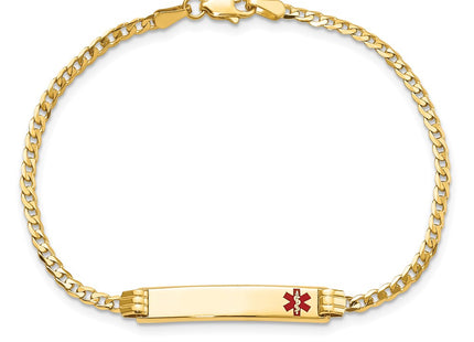 14k Yellow Gold Chain Bracelets Style XM551FR - Classique Jewelry Inc.