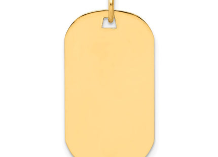 14K gold disc charm
