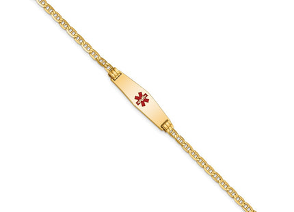 14k Yellow Gold Chain Bracelets Style XM552CC - Classique Jewelry Inc.