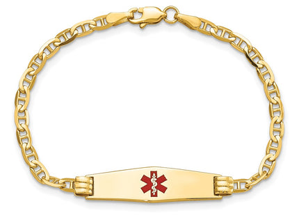 14k Yellow Gold Chain Bracelets Style XM552CC - Classique Jewelry Inc.
