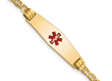 14k Yellow Gold Chain Bracelets Style XM552CC - Classique Jewelry Inc.