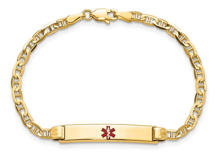 14k Yellow Gold Chain Bracelets Style XM552CR - Classique Jewelry Inc.