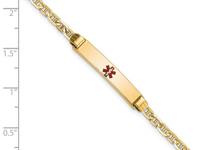 14k Yellow Gold Chain Bracelets Style XM552CR - Classique Jewelry Inc.