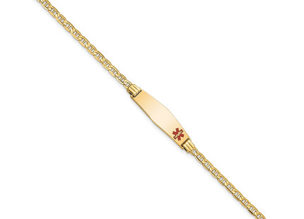 14k Yellow Gold Chain Bracelets Style XM552FC - Classique Jewelry Inc.