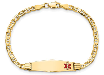 14k Yellow Gold Chain Bracelets Style XM552FC - Classique Jewelry Inc.