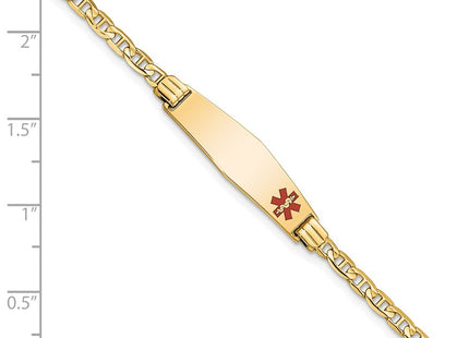 14k Yellow Gold Chain Bracelets Style XM552FC - Classique Jewelry Inc.