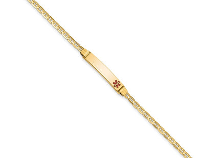 14k Yellow Gold Chain Bracelets Style XM552FR - Classique Jewelry Inc.