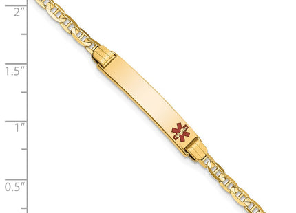 14k Yellow Gold Chain Bracelets Style XM552FR - Classique Jewelry Inc.