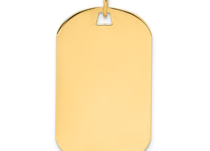 14K gold disc charm